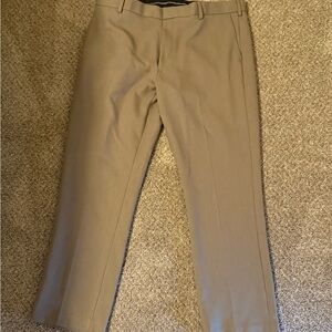 Van Heussen Beige Travelers Trousers Slim 36x29